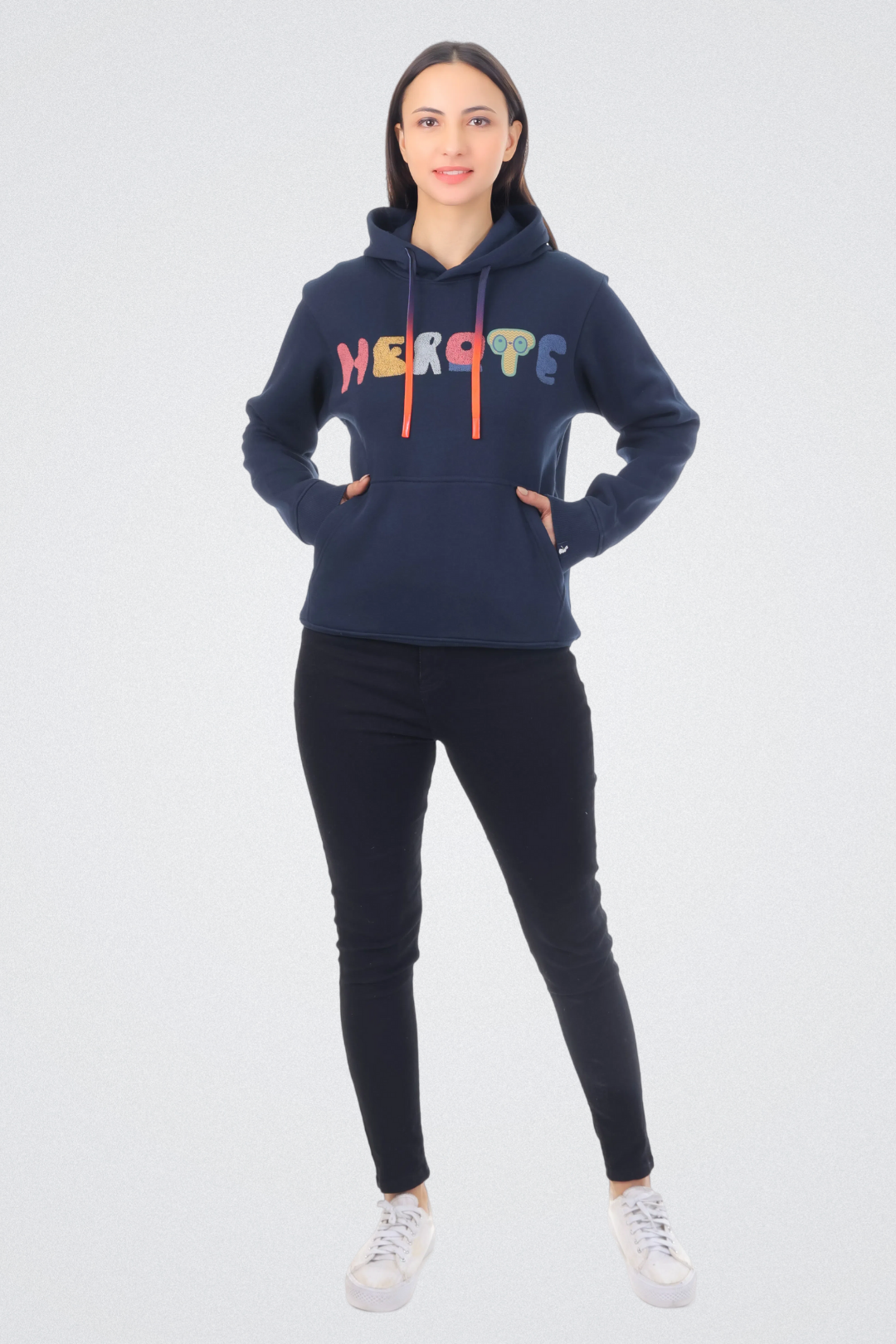 Typo Graphic Hoodie