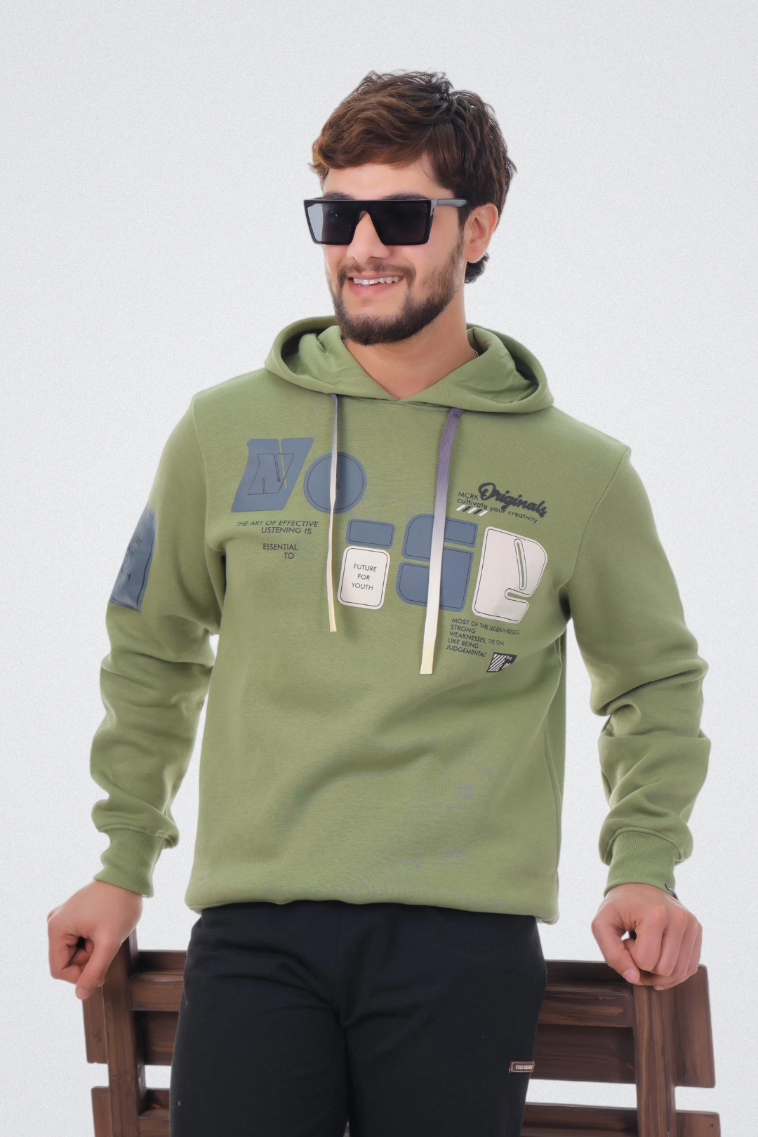 Noise Graphic Hoodie