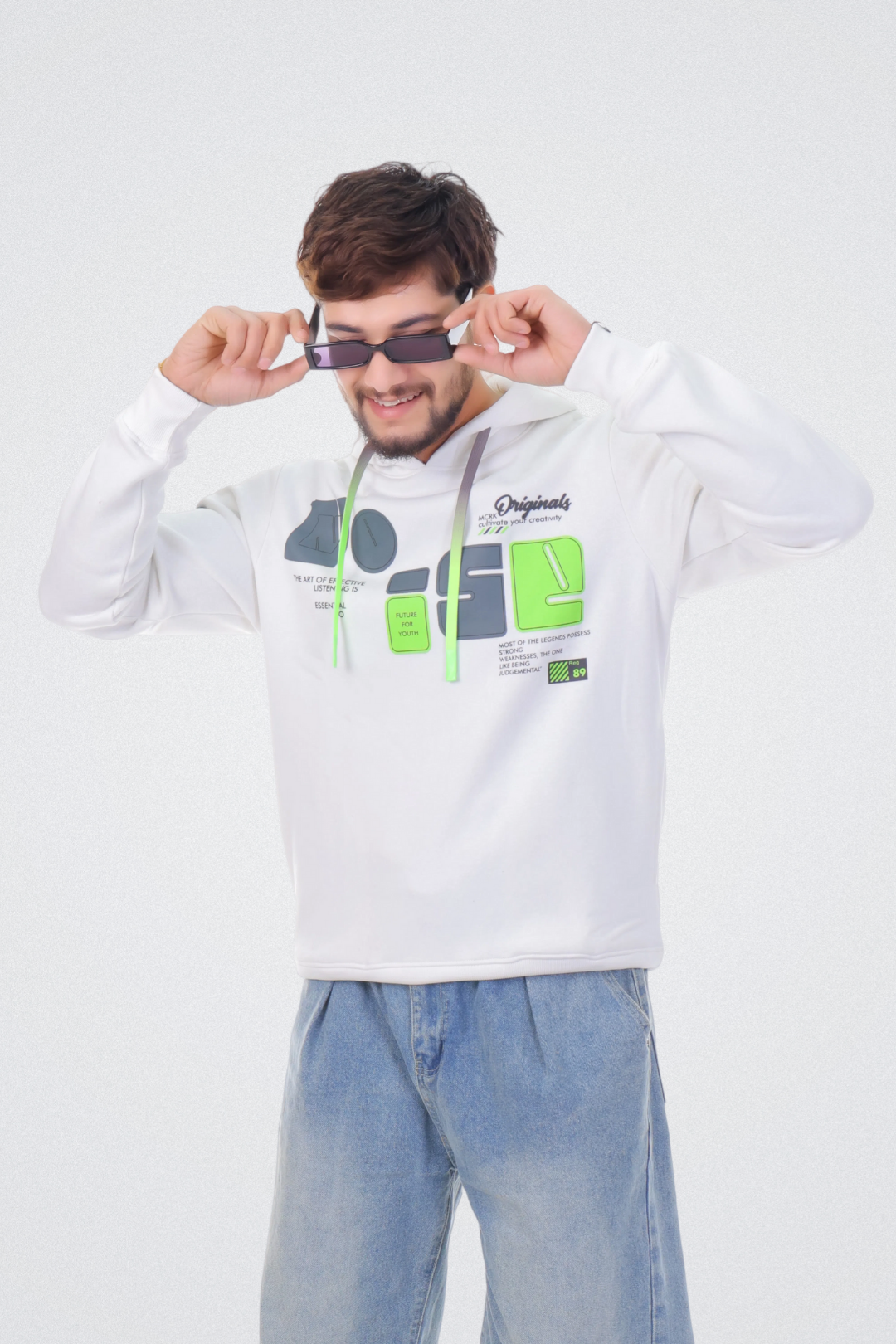 Noise Graphic Hoodie