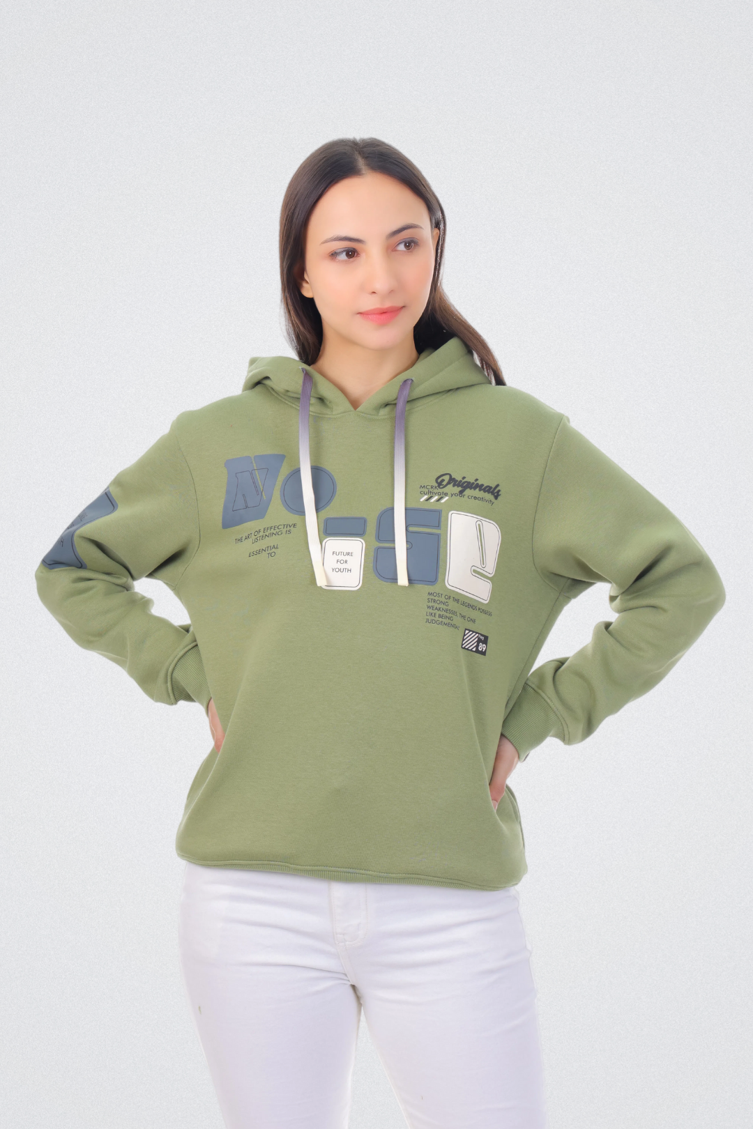 Noise Graphic Hoodie