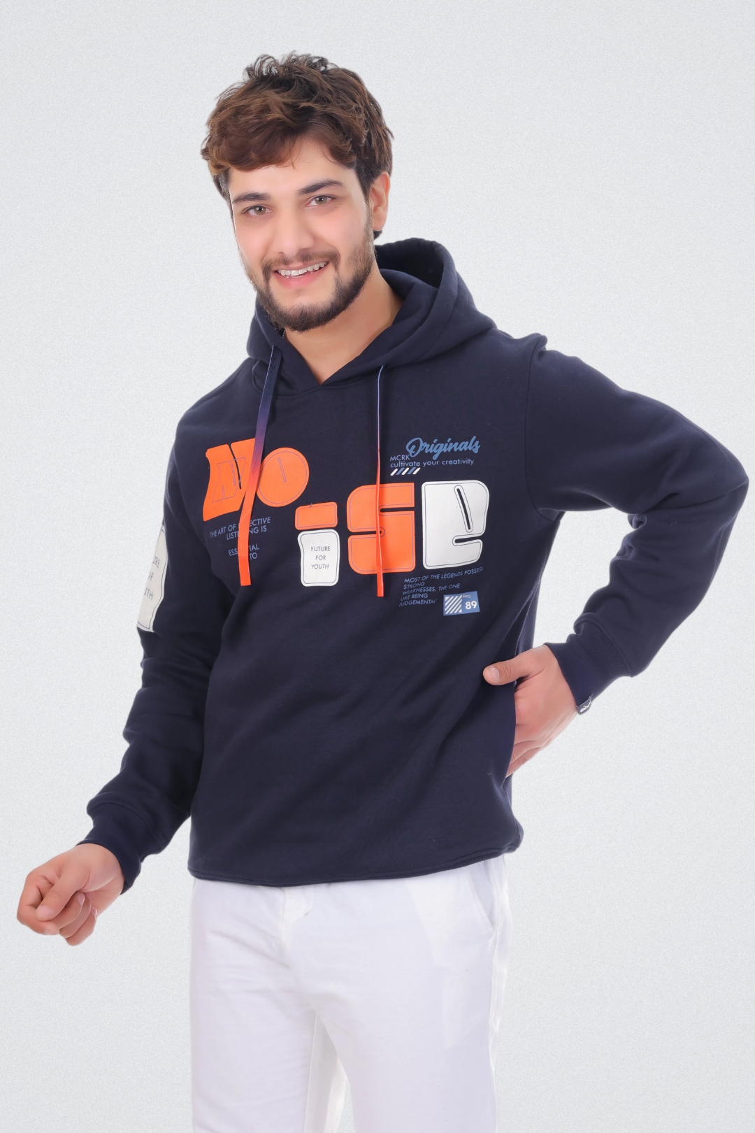 Noise Graphic Hoodie