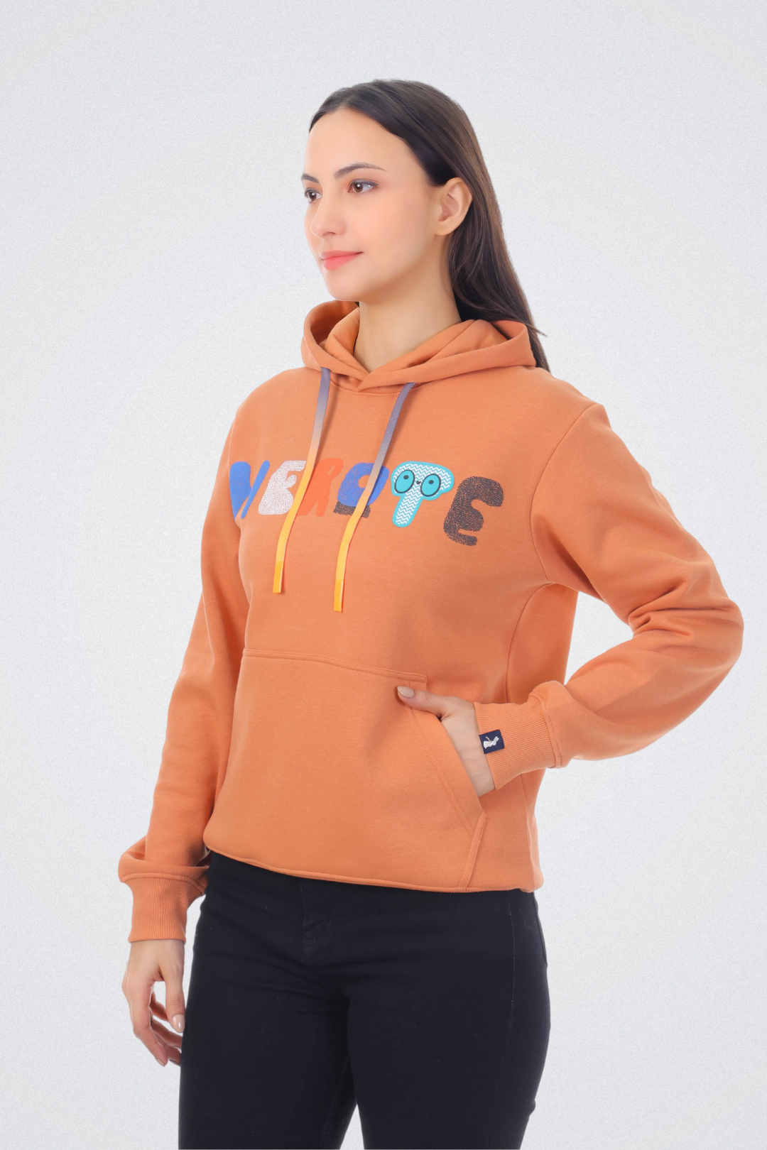 Typo Graphic Hoodie