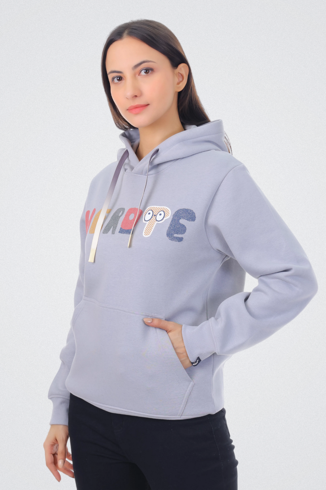 Typo Graphic Hoodie