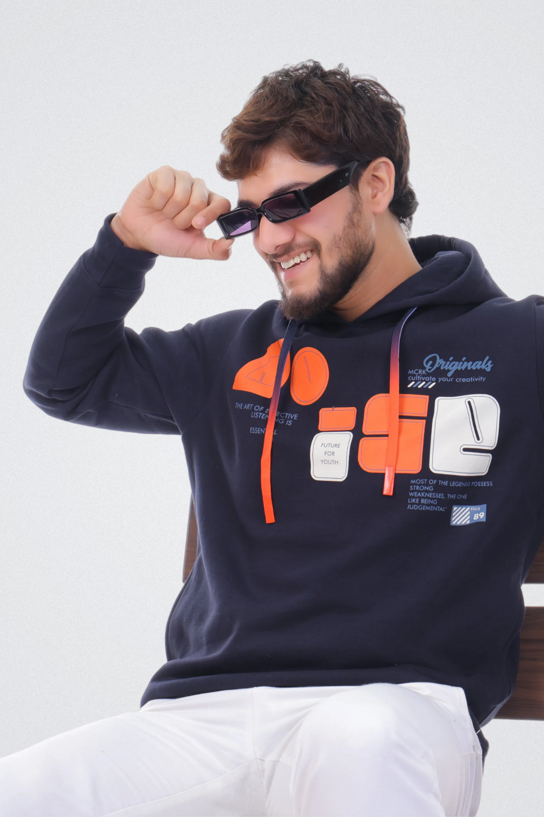 Noise Graphic Hoodie