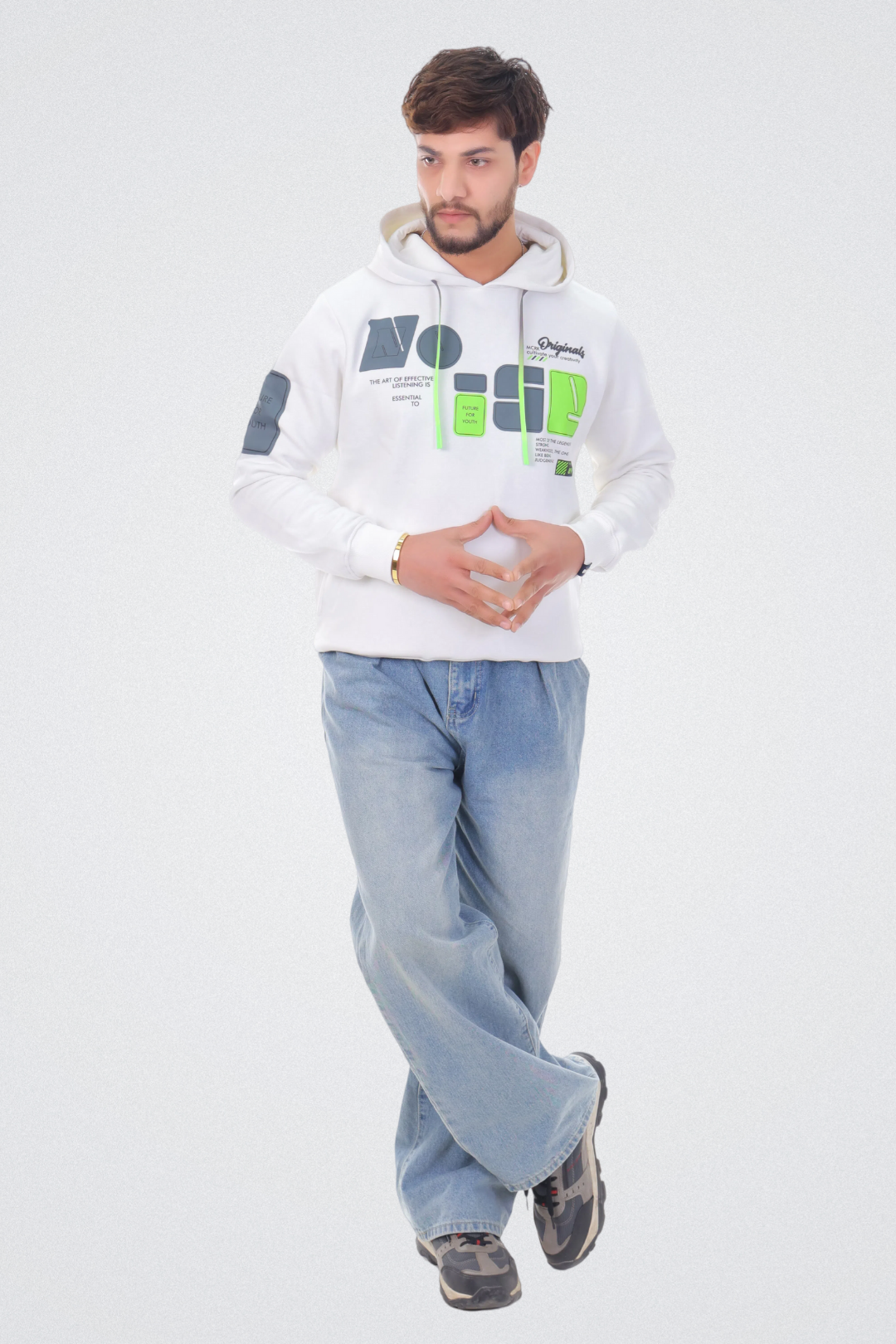 Noise Graphic Hoodie