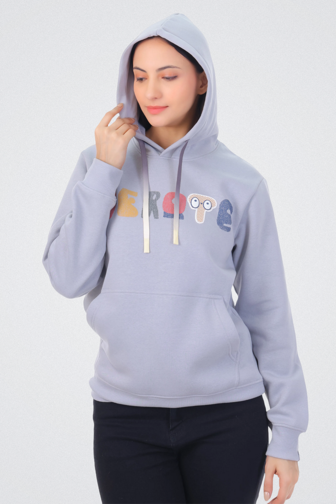 Typo Graphic Hoodie