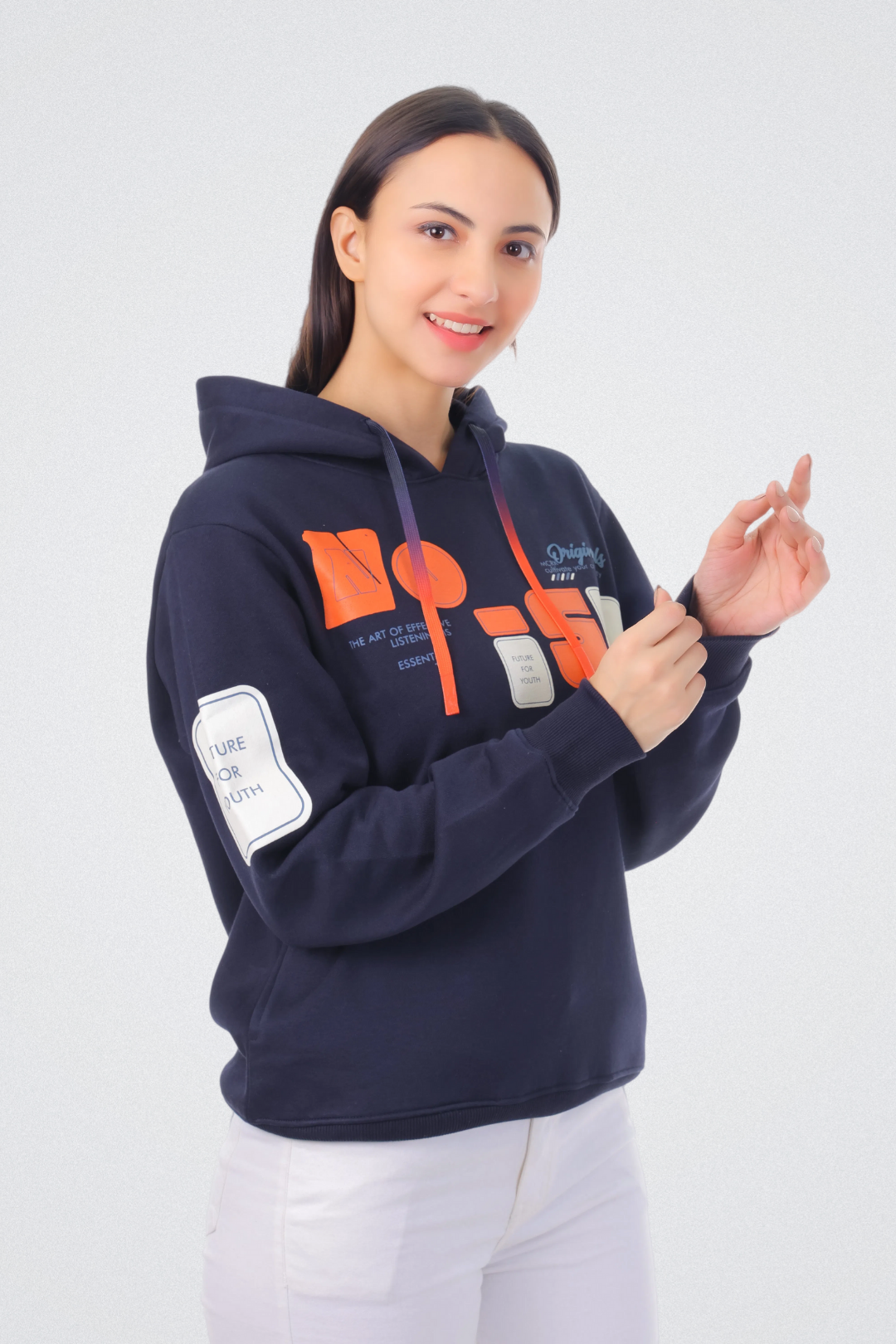 Noise Graphic Hoodie