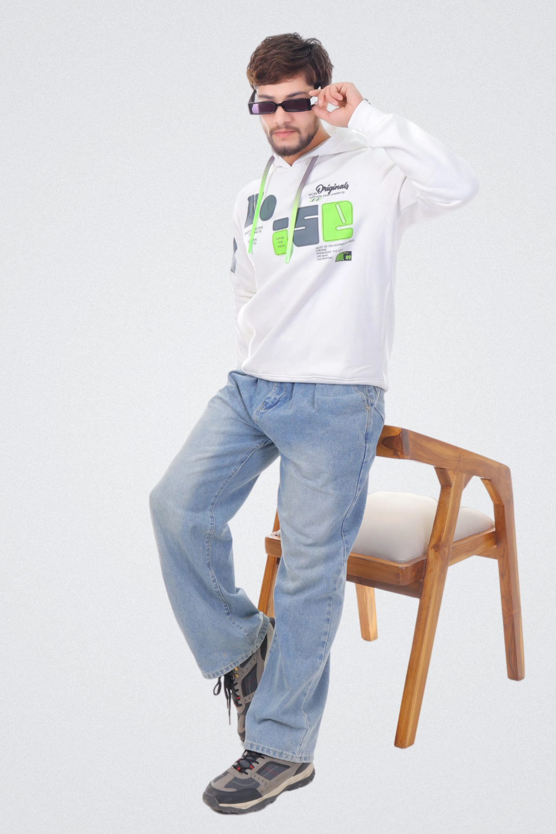 Noise Graphic Hoodie