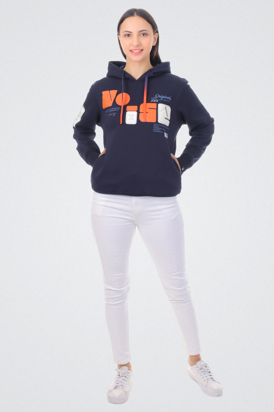 Noise Graphic Hoodie