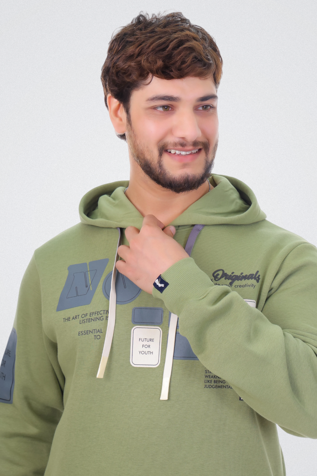 Noise Graphic Hoodie