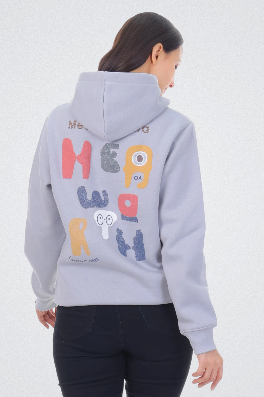 Typo Graphic Hoodie