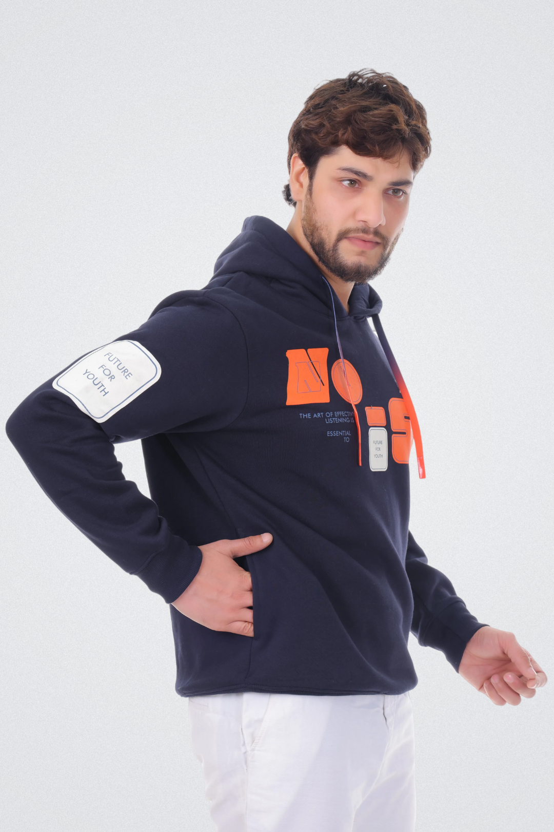 Noise Graphic Hoodie