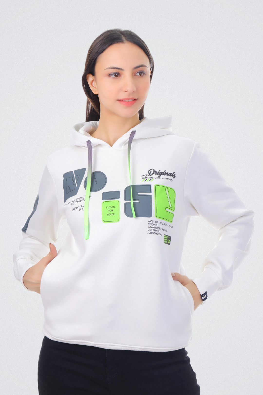 Noise Graphic Hoodie