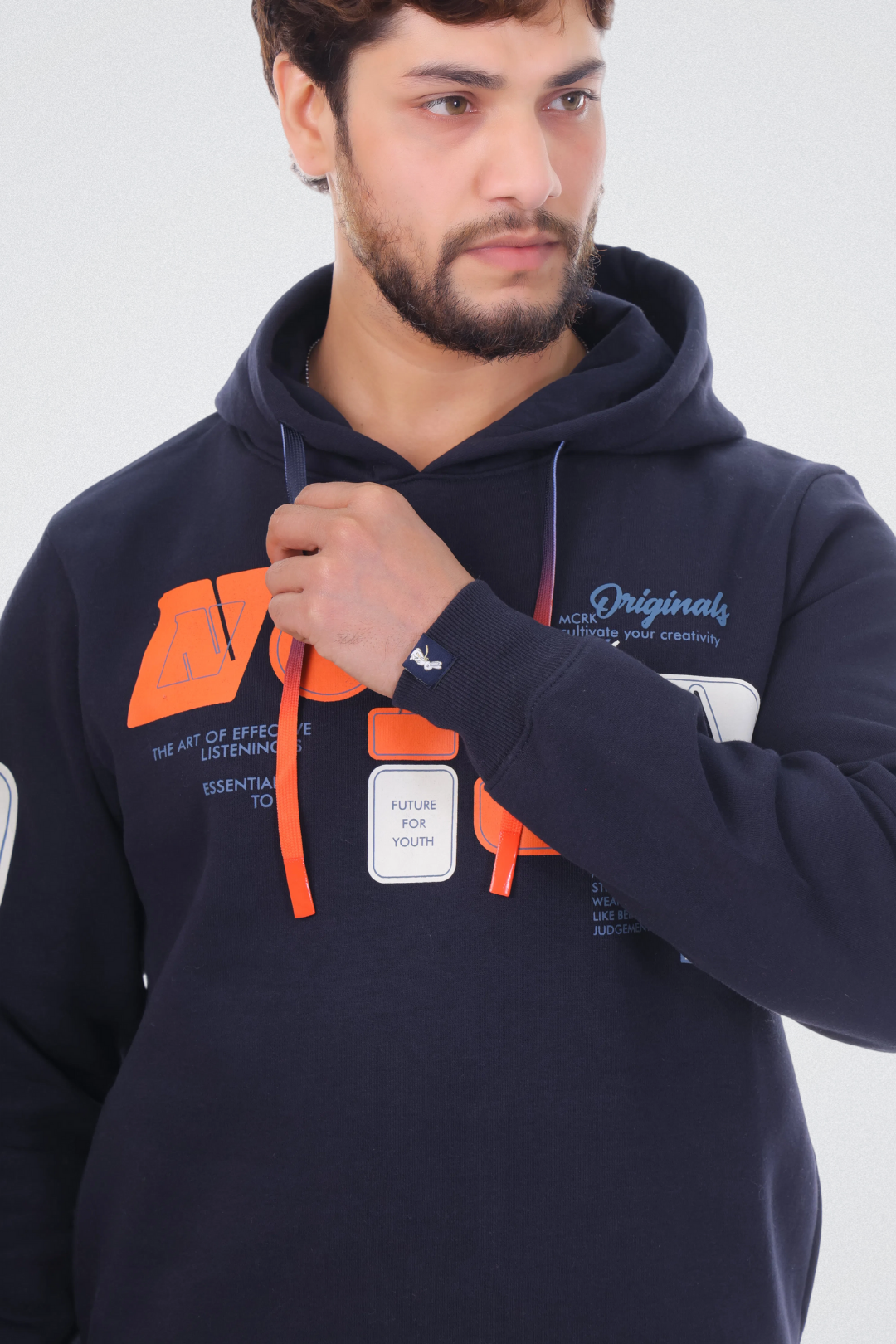 Noise Graphic Hoodie