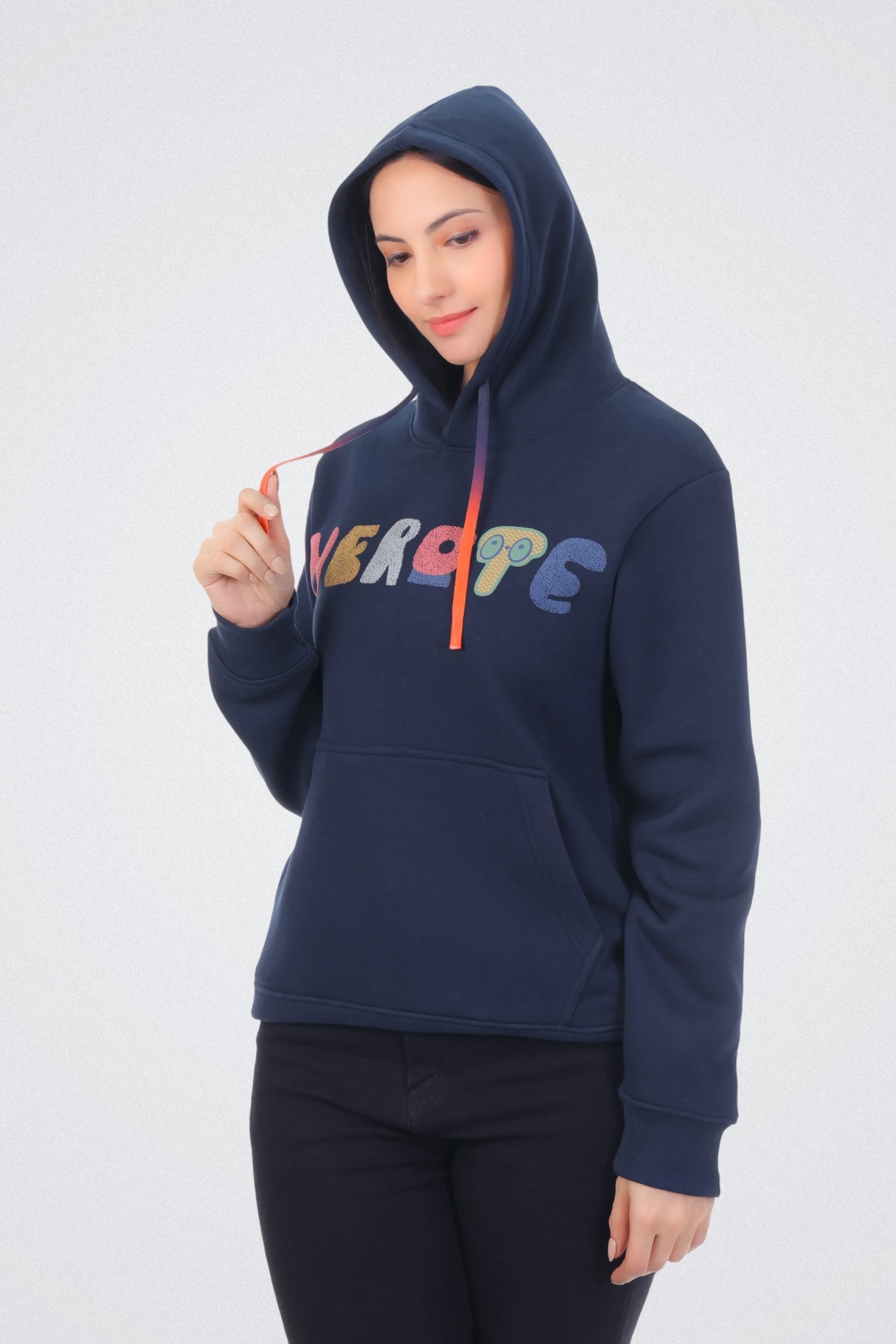 Typo Graphic Hoodie