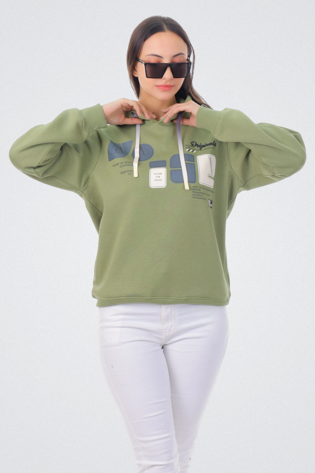 Noise Graphic Hoodie
