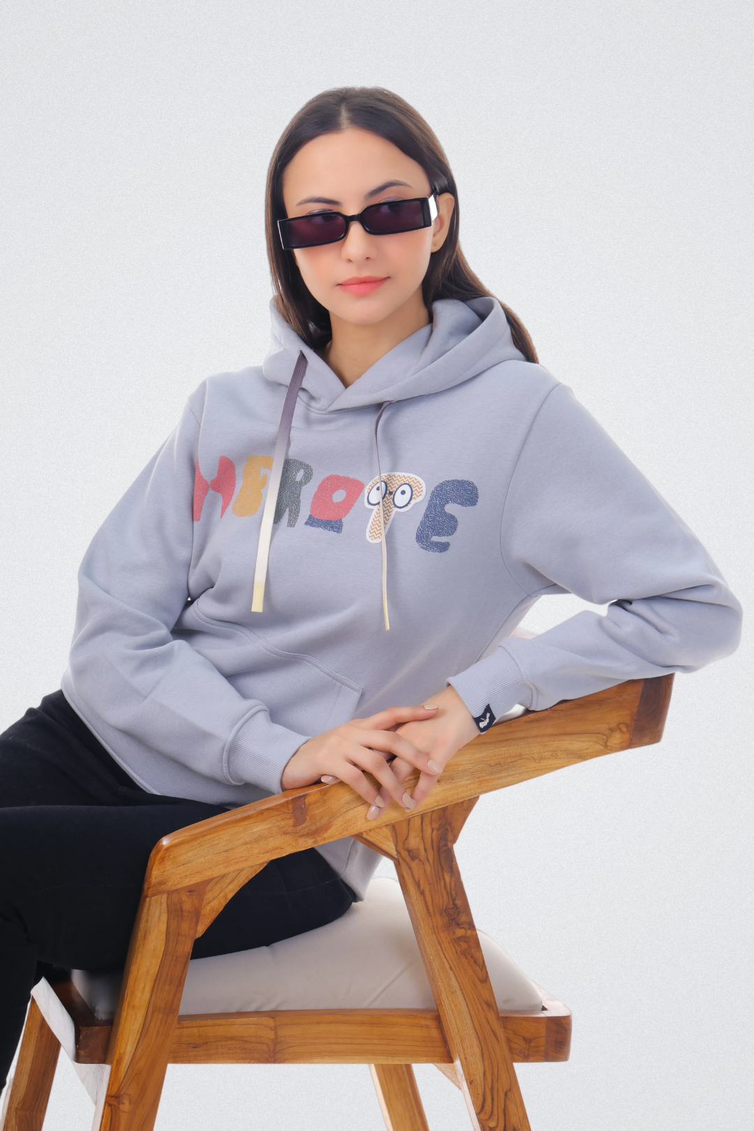 Typo Graphic Hoodie