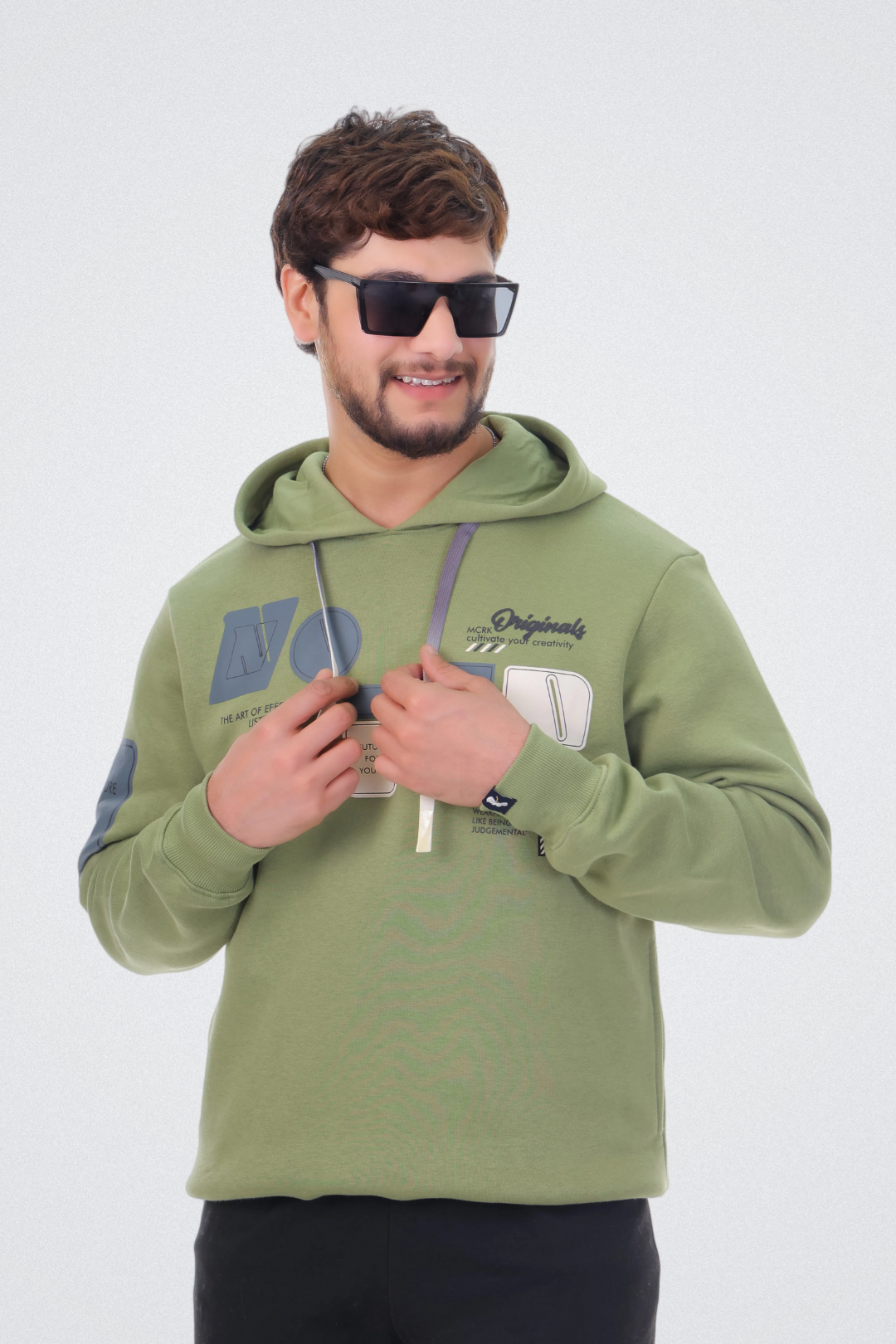 Noise Graphic Hoodie