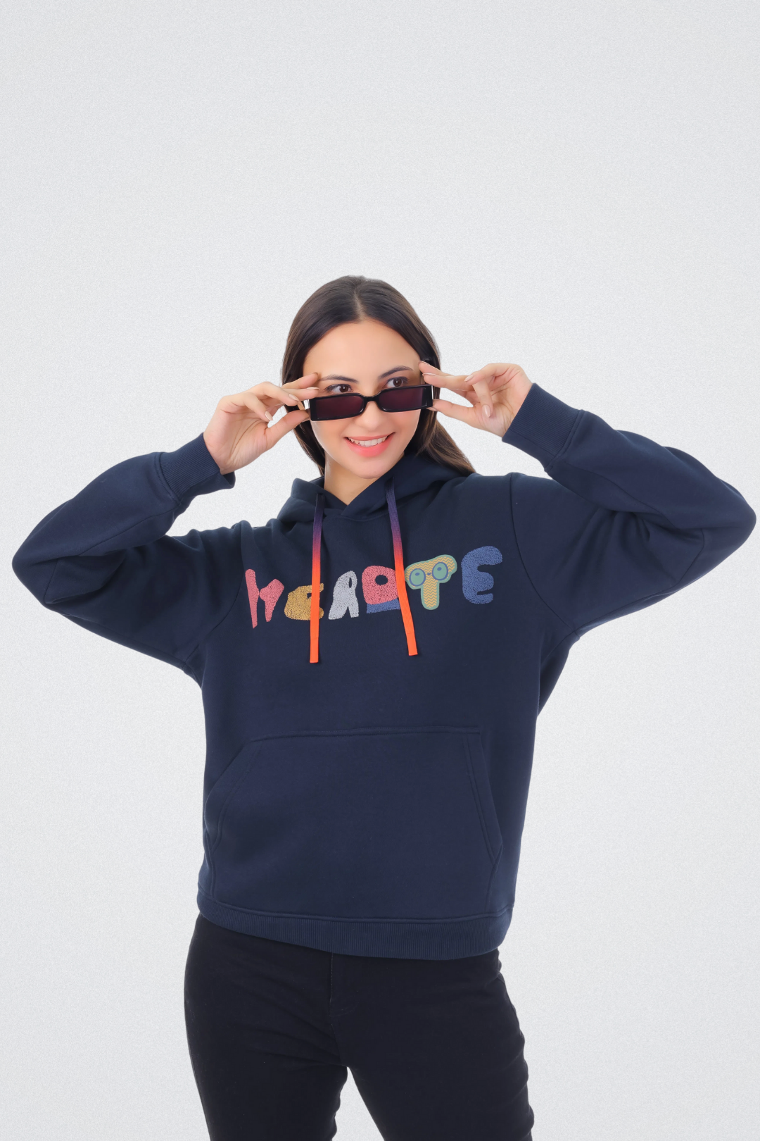 Typo Graphic Hoodie