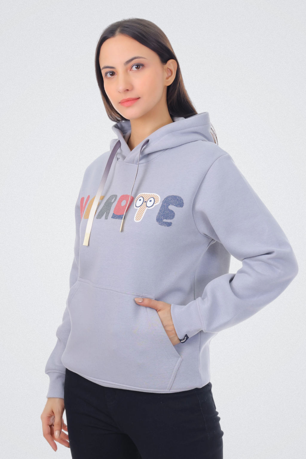 Typo Graphic Hoodie