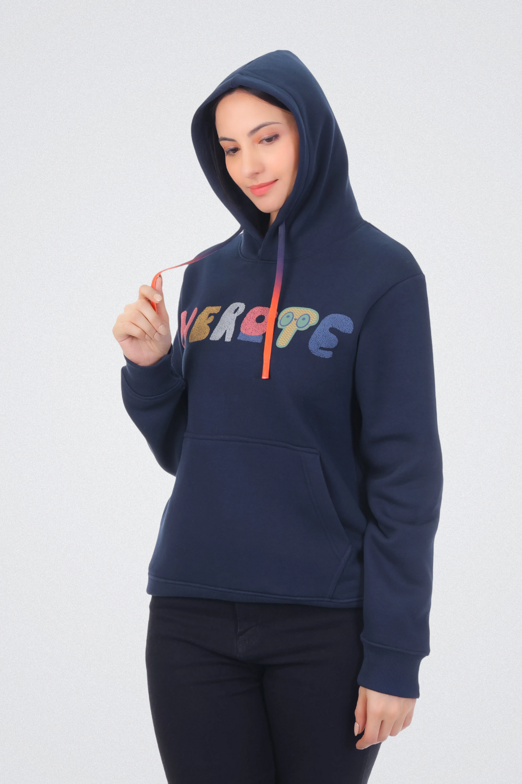 Typo Graphic Hoodie
